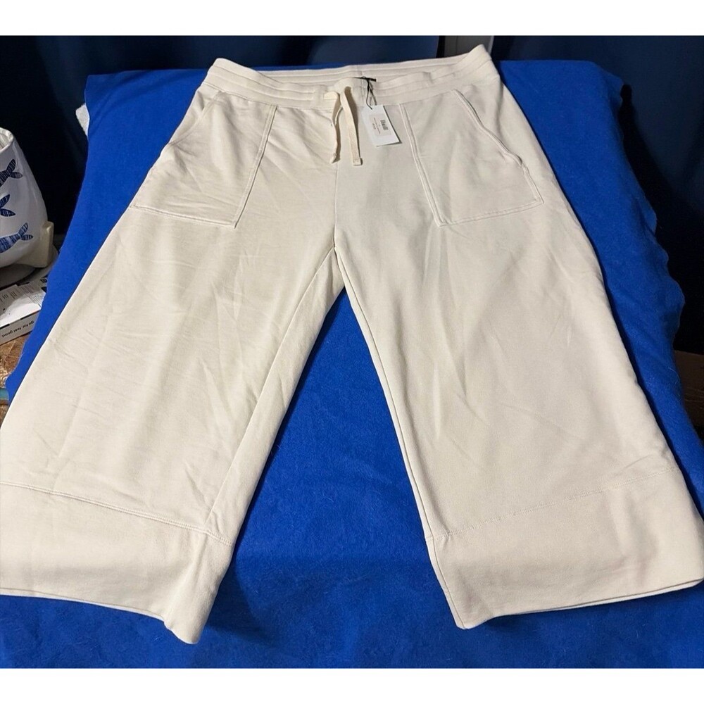 Quince SuperSoft PS Pant Cream XS NWT $70 Retail